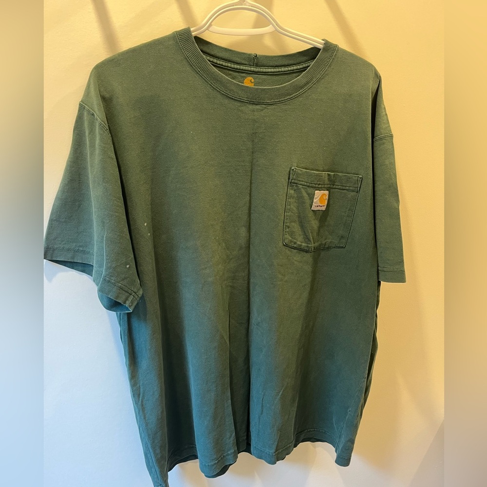 Carhartt Men's Olive Short Sleeve Tee